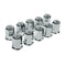 Capacele ABS prezoane camion 10buc - Ø 33mm - Crom